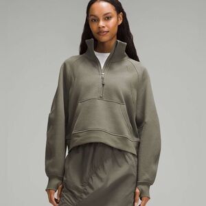 Lululemon Scuba Oversized Funnel-Neck Half Zip